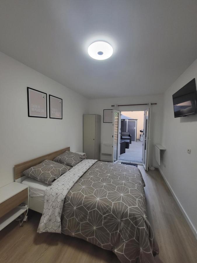 Studio Proche Gare Vernon Giverny Avec Parking Gratuit Exterior foto